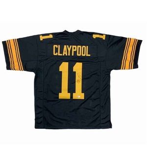 NFL Autographed Chase Claypool Steelers Jersey - Chicago Bears WR